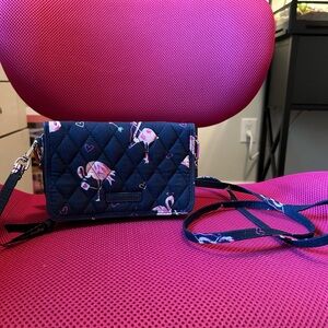 Vera Bradley Flamingo Cross Body Purse